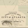 Vincent's  Subdivision Map of Atlanta 1853